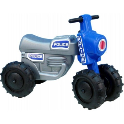 Teddies Cross Policie Šedo modré