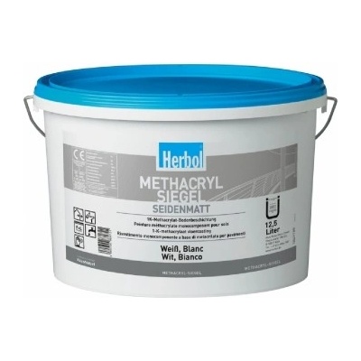 HERBOL Vysoce odolná barva Methacryl - Siegel - Bílá 12,5L