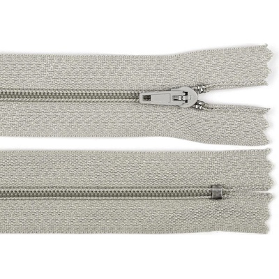 Spirálový zip No 3 délka 20 cm pinlock, malé, 310 šedobéžová