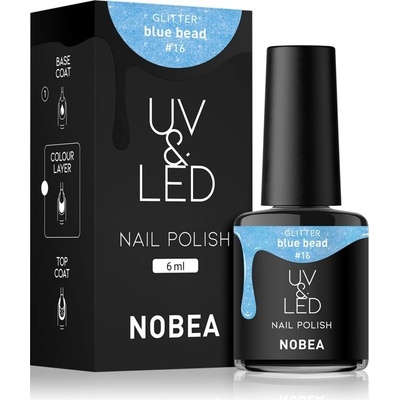 NOBEA UV & LED Blue bead 16 6 ml