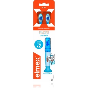 Elmex Children's Toothbrush четка за зъби за деца софт 3-6 years 2 бр