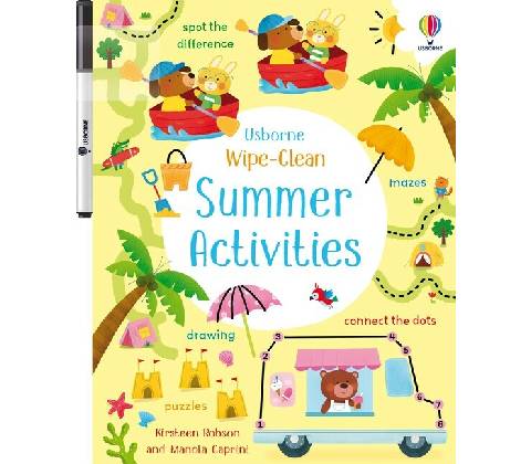 Wipe-Clean Summer Activities