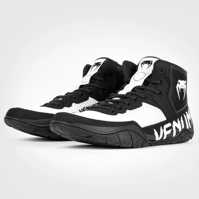 Обувки за Борба Venum Elite Wrestling Shoes Black/White - 45