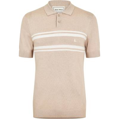 Jack Wills Блуза с яка Jack Wills Men's Short Sleeve Polo Shirt - Beige