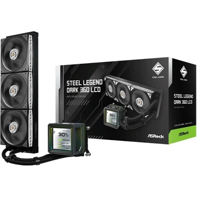 ASRock Steel Legend Dark 360 LCD 90-ASLA36-BAAGA5
