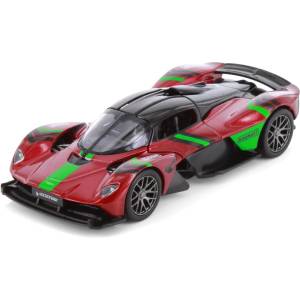 Kinsmart Метална количка Kinsmart - Aston Martin Valkyrie Livery Edition, 1: 36, бордо (52145)