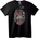 NOONEBRAND Тениска Стиймпанк Роза и Джобен Часовник - 5XL, Black