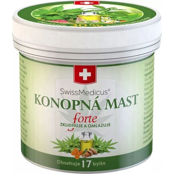 Swissmedicus Konopná mast Forte 125 ml