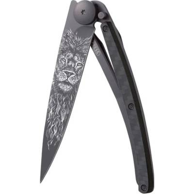 Deejo 1GC106 Tattoo BLACK CARBON Ultraľahký so rúčkou z karbónu a tetovaním