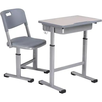 Image 1 of RFG Ергономичен Чин и стол Ergo School с регулируема височина - сив цвят