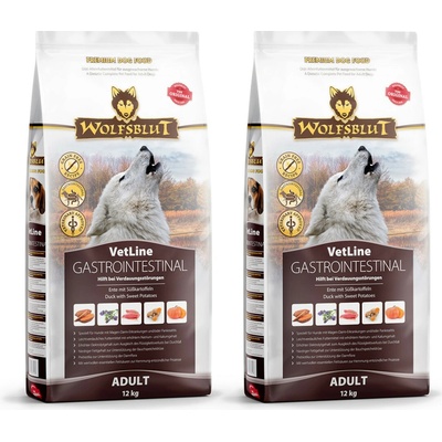 Wolfsblut VetLine Gastrointestinal 2 x 12 kg