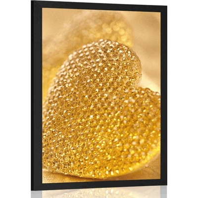 Plakát romantická srdíčka - 40x60 no frame