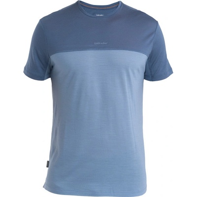 Men Merino 125 Cool-Lite Sphere III SS Tee Colour Block Размер: M / Цвят: син