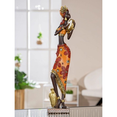 Gilde Dekorativní soška Afričanka Kiana, 23 cm