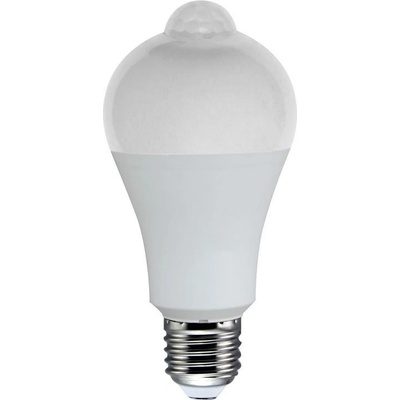 HEDA LED Žiarovka s pohybovým senzorom PIR E27- 12W 1200lm Studená Biela