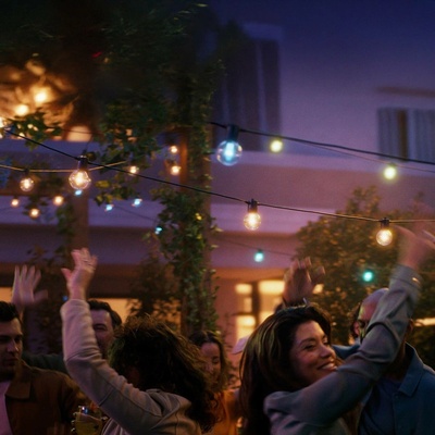 Philips Hue LED reťaz Festavia Globe 14 m 20 ks IP65 - 872016937153800