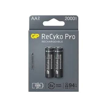 GP Batteries Батерия GP R6 AA 2100mAh RECYKO + PRO 210AAHCB-EB2 NiMH -до 1500 цикъла- 2 бр (GP-BR-210AAHCB-EB2)