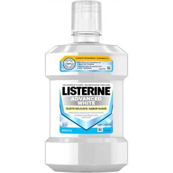 LISTERINE Advanced White Mild Taste Mouthwash вода за уста 1000 мл унисекс 1 бр