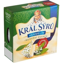 Král Sýrů Hermelín medvědí česnek 120 g