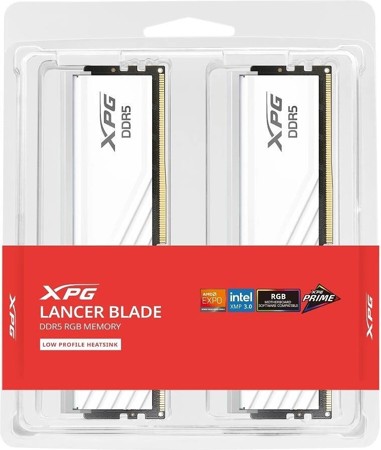 ADATA XPG Lancer Blade RGB 16GB (2x8GB) DDR5 6000MHz AX5U6000C3016G-DTLABRWH
