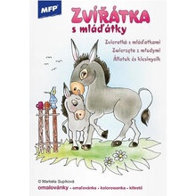 MFP 5301202 Omalovánky Zvieratká s mláďatkami