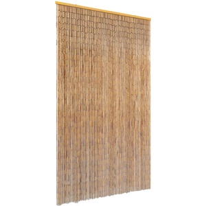 vidaXL Завеса за врата против насекоми, бамбук, 120x220 cм (43724)