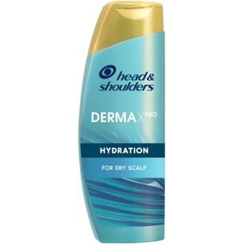 Head & Shoulders Derma X Pro Hydration - Хидратиращ шампоан против пърхот за сух скалп 300мл