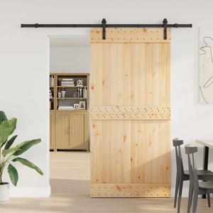 vidaXL Преплъзваща се врата NARVIK 100 x 210 см (213, 5 см) (3445262)