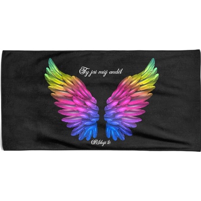 Impar Osuška 140 x 70 cm - Ty jsi můj anděl