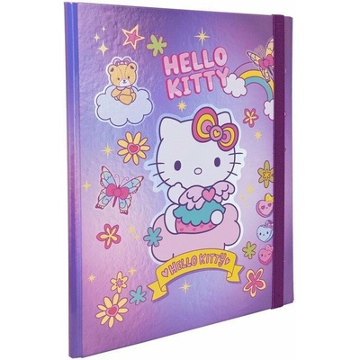Desky na sešity A4 - Hello Kitty vzor 2