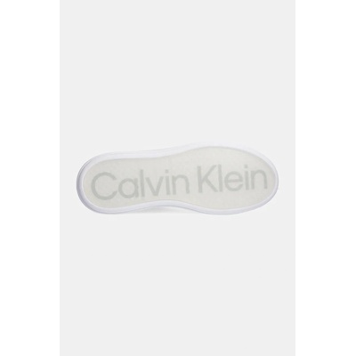 Кожени маратонки Calvin Klein LOW TOP LACE UP LTH (HM0HM01016)