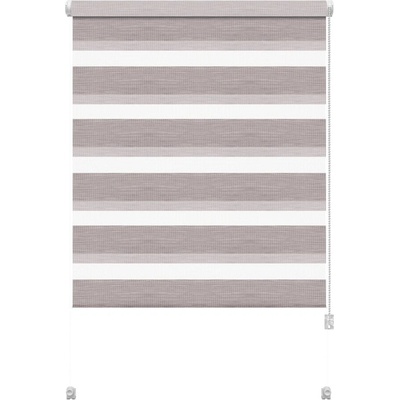 Gardinia Taupe roleta deň a noc 68x215 cm Zebra Silvalin