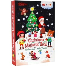 Magnetická kniha Vianoce - Christmas Magnetic Book - Kolektív autorov