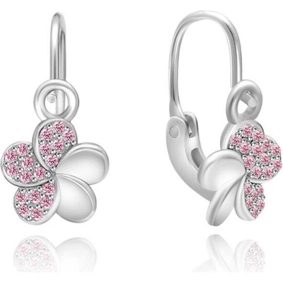 Olivie strieborné náušničky pre bábätko 5175