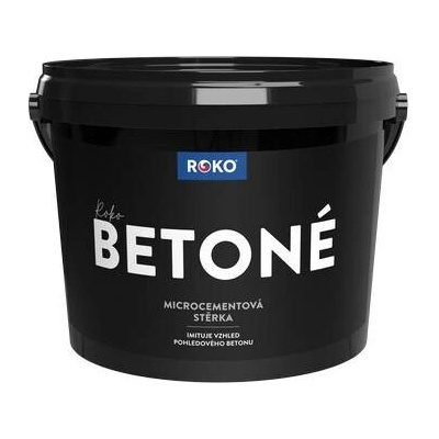 Rokospol Roko Betoné dekorativní stěrka P010 Natural white 7 kg