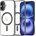 Techsuit Luxury Crystal MagSafe калъф за Apple iPhone 16 - Черен KP38087