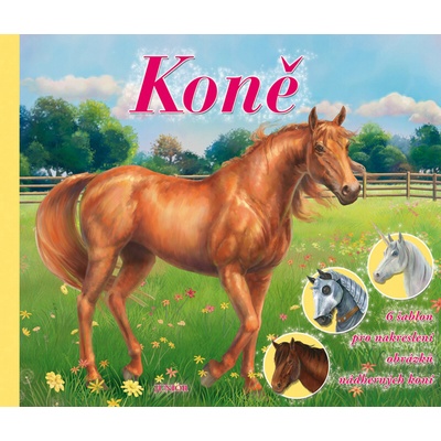 Koně - 6 šablon pro nakreslení obrázků nádherných koní