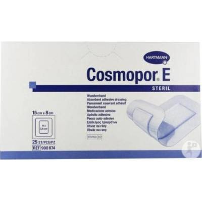 COSMOPOR Rýchloobväz E sterilný 15 x 8 cm 25 ks