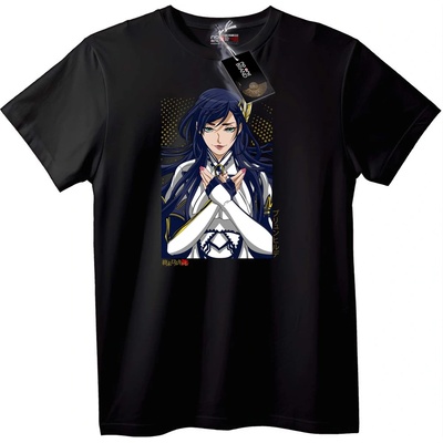 NOONEBRAND Тениска Danganronpa Аниме - 2XL, Black