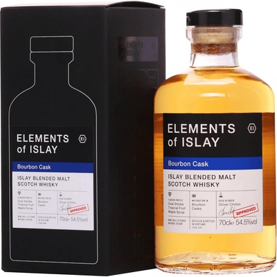 Elements of Islay Bourbon Cask 54,5% 0,7 l (kartón)