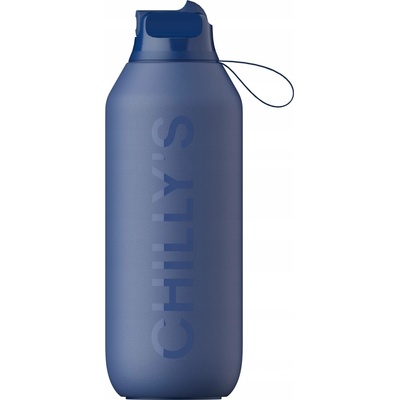 Chilly's Bottles Termoláhev velrybí modrá edice Series 2 Flip 500 ml