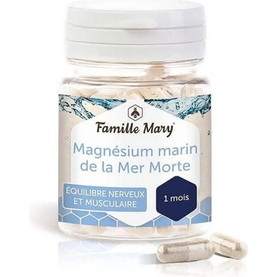 Famille Mary Морски магнезий - Енергия и мускулен тонус, 159.5 mg, 60 капсули (081435 FM)