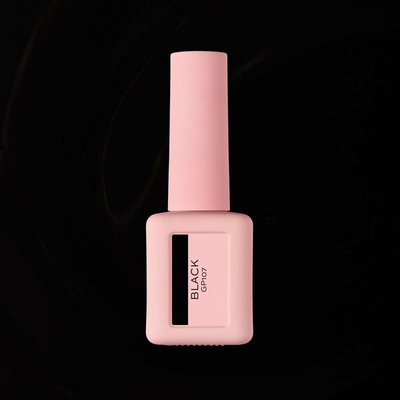 Ruscona gel lak Black 107 6 ml