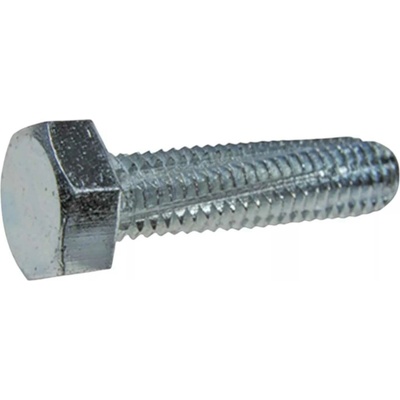 Závitořezný šroub M6x30 mm, šestihranná hlava, zinek bílý, DIN 7513A – Zbozi.Blesk.cz