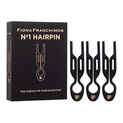 Fiona Franchimon Nº1 Hairpin spona do vlasů 3 ks odstín black pro ženy