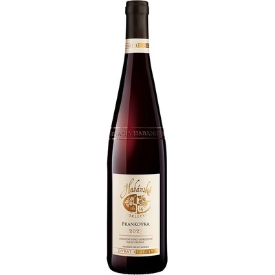 Habánské sklepy Frankovka 12,5% 0,75 l (holá láhev)