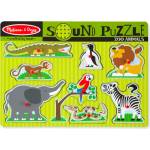 Melissa & Doug Zoo Animals Sound Puzzle (10727)