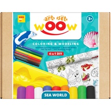 Kids Do WOW Creative set 4 in 1 "SEA ANIMALS"