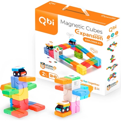 QBI Expansion Pack magnetická stavebnica 28 ks