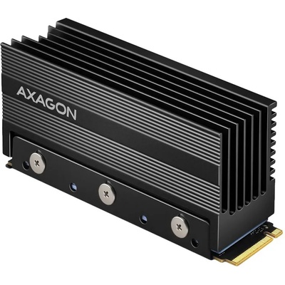 AXAGON Passive aluminum heatsink for single-sided and double-sided M. 2 SSD disks size 2280 height 36 mm (CLR-M2XL)